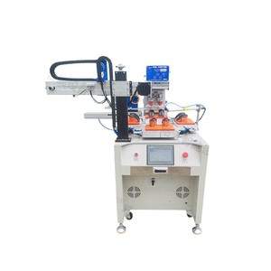 Haotian 4-Station Rotary Pad Printing <b>Machine</b> P-150P4 Monochrome Pneumatic Drive For Mouse And <b>Electronic</b> <b>Products</b> - Product Image 4