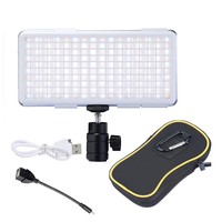 1000mAh pour Vlog caméra téléphone portable Led lumière de remplissage Mini lumière vidéo avec Clip de photographie Selfie lumière Led vidéo tourne-disque-disque-BKL