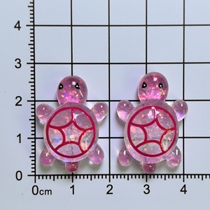 Sachet surprise Tortue <span class=keywords><strong>de</strong></span> dessin animé, accessoires <span class=keywords><strong>de</strong></span> bijouterie <span class=keywords><strong>en</strong></span> <span class=keywords><strong>résine</strong></span> pour nail art DIY, faits main, technique d'émail coulant, best-seller - Product Image 4