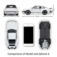 WELLY 1:24 1974 Porsche 911 Turbo Super Sports Car Racing Model Diecast Alloy Car Model Classic Car Collection Decoration Modelo