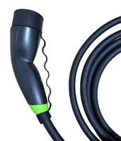 Nouveau câble de recharge pour véhicule électrique JET IEC 62196-2 Mode 3 11KW 380V 16A Type 2 vers Type 2, remplacement de la prise