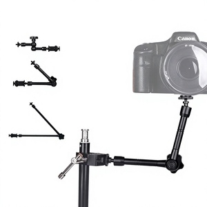 Brazo articulado metálico con supergrifo para cámara, estudio fotográfico, fotografía, 7 y 11 pulgadas de longitud, super clip - Product Image 4