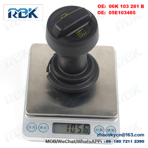 ฝาครอบน้ำมันเครื่อง ROK 06K 103 281 B สำหรับเซ็นเซอร์วัดอุณหภูมิ อะไหล่เครื่องยนต์ - Product Image 3
