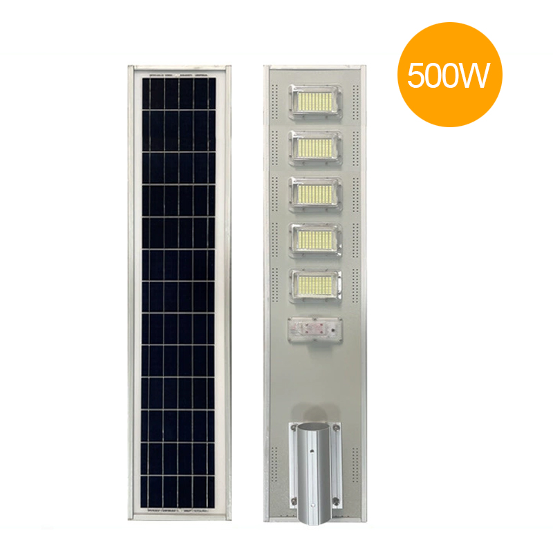 2025 New Arrival 100W to 500W LED Solar Street Light Project Aluminum with IP65 Rating