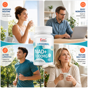 Dietary Shecome NAD+ Supplement 1000 mg Highest NAD Pontecy <b>Max</b> Absorption Energy and DNA Repair anti aging nad capsules - Product Image 3