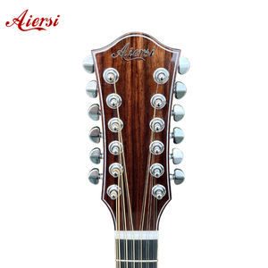 Guitarra Electroacústica <span class=keywords><strong>de</strong></span> <span class=keywords><strong>12</strong></span> <span class=keywords><strong>Cuerdas</strong></span> <span class=keywords><strong>de</strong></span> Marca Personalizada con Ecualizador <span class=keywords><strong>de</strong></span> 4 Bandas, Instrumento Musical Folclórico <span class=keywords><strong>de</strong></span> Alta Calidad con Cutaway Fabricada en China - Product Image 6
