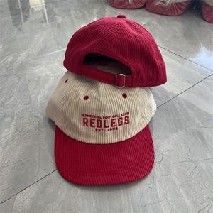 หมวกแก๊ปแบบ Snapback 6 แผง ทรงไม่แข็ง ปักโลโก้ตามสั่ง วัสดุผ้าคอร์ดูรอย หมวก 6 แผง ปีกแบน - Product Image 5
