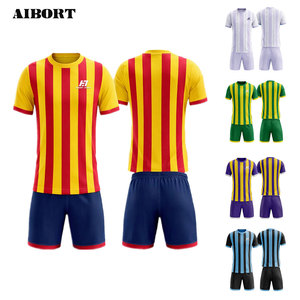 Uniforme <span class=keywords><strong>de</strong></span> Fútbol Personalizado <span class=keywords><strong>de</strong></span> Grado Profesional Aibort, Jersey <span class=keywords><strong>de</strong></span> Fútbol Transpirable y Ligero con Control <span class=keywords><strong>de</strong></span> Humedad para el Día del Partido - Product Image 1