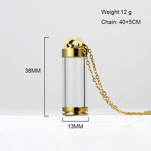 Collana con Ciondolo Urna Apribile GIVELUCK, Pendente Commemorativo per Conservare Ricordi - Product Image 4