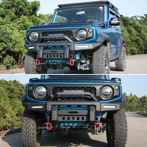 Pare-chocs avant <span class=keywords><strong>pour</strong></span> <span class=keywords><strong>Suzuki</strong></span> <span class=keywords><strong>Jimny</strong></span> JB74 3/5 Porte Avant Bull Bar Nouveau Offre Spéciale 4x4 Tout-Terrain Véhicule Accessoires Noir Acier En Gros - Product Image 6