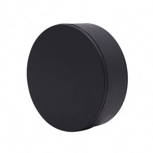 Vente en gros à bas prix, balle anti-stress en mousse PU personnalisée avec logo, forme de rondelle de hockey - Product Image 4