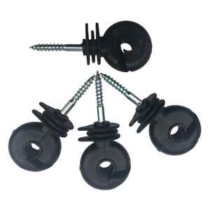 รั้วไฟฟ้าฉนวนรั้วพลาสติกสีดำ - Product Image 1