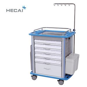 <span class=keywords><strong>Chariot</strong></span> <span class=keywords><strong>de</strong></span> <span class=keywords><strong>réanimation</strong></span> médicale <span class=keywords><strong>de</strong></span> <span class=keywords><strong>chariot</strong></span> d'urgence luxueux d'hôpital en aluminium d'ABS avec le panneau <span class=keywords><strong>de</strong></span> Cpr <span class=keywords><strong>de</strong></span> 6 tiroirs résistant - Product Image 3