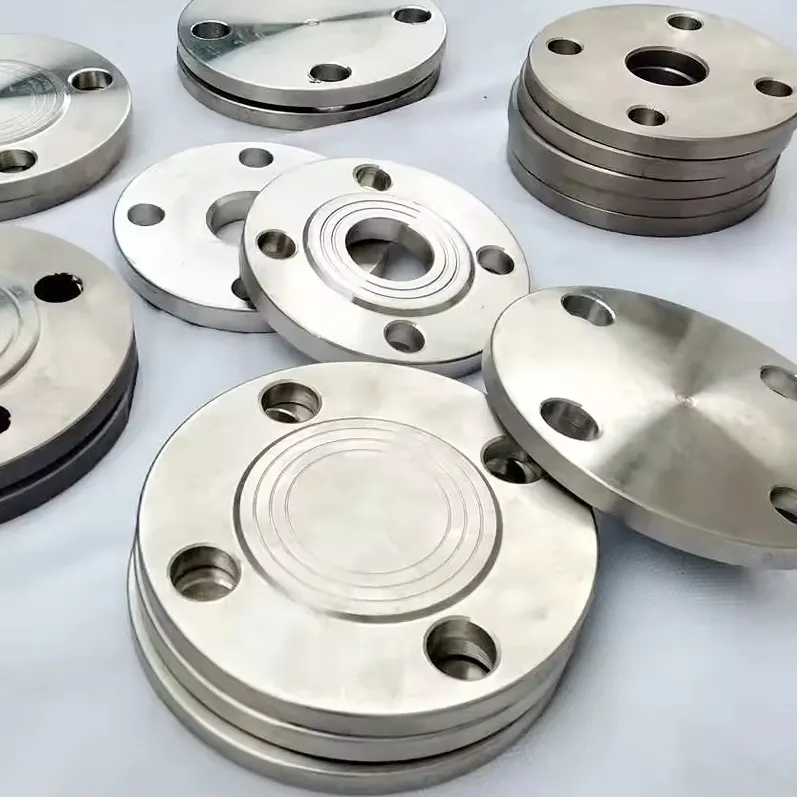 YFA 304 Stainless Steel Flanges Carbon Steel PN10/16 Welded Flange ASTM Forged Threaded Drainage Pipe Fittings Flange