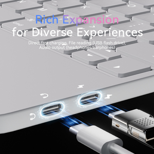 Nouveau clavier magique en alliage RUIDIAN RD02C, fin et compatible avec l'<span class=keywords><strong>iPad</strong></span> Pro 11 pouces M4, transfert par clé USB TYPF-C - Product Image 3