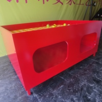 Modèle 2025 Accessoires de jeu de projection pour stand de marché nocturne, style influenceur, en alliage, pour événements en centre commercial, usage intérieur