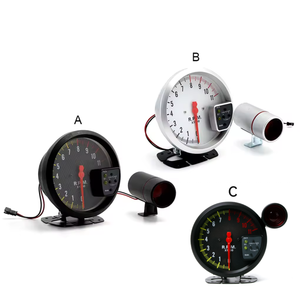 Tacómetro de 5 Pulgadas 11000 RPM Medidor para Coche de Carreras con Pantalla LED para Motor de 1-8 Cilindros Vehículos de 12V Medidor de Tacómetro de Alto Rendimiento - Product Image 1