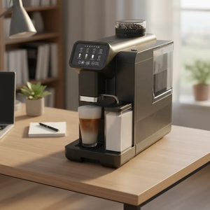 Cafetera Inteligente Compacta Totalmente Automática con Función de Autolimpieza, Presión de Bomba de 19 Bares, Capacidad de 1.2 L, Apagado Automático para el Hogar - Product Image 5