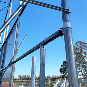 Maxpower nông nghiệp nhà kính Khung Kim Loại Nhà kính thép Skeleton năng lượng mặt trời gắn cấu trúc - Product Image 5