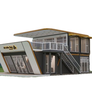 Tienda Moderna en Contenedor, Diseño Modular Rectangular para Uso en Exteriores - Product Image 4