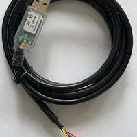Convertidor UART personalizado de 1,8 M, cable de datos de PVC para PC, teléfonos móviles, escáneres de impresoras USB individuales de cobre puro