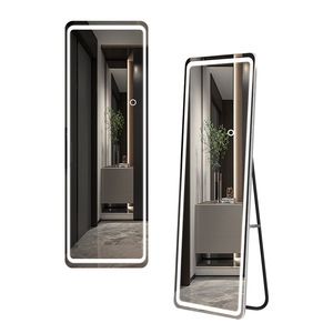 <span class=keywords><strong>Espejo</strong></span> <span class=keywords><strong>de</strong></span> Cuerpo Entero LED Grande con Luces Regulables, <span class=keywords><strong>Espejo</strong></span> <span class=keywords><strong>Rectangular</strong></span> <span class=keywords><strong>de</strong></span> Pared, <span class=keywords><strong>Espejo</strong></span> <span class=keywords><strong>de</strong></span> <span class=keywords><strong>Pie</strong></span> <span class=keywords><strong>de</strong></span> Longitud Completa para Dormitorio, Hotel, Área <span class=keywords><strong>de</strong></span> Vestir - Product Image 4