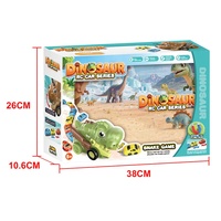 Jouets éducatifs, jeu de serpent classique, voiture dinosaure gourmande télécommandée 2,4 GHz avec 6 petites voitures magnétiques