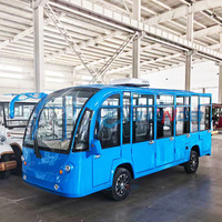 Meilleur Prix – Autobus Électrique Automatique Moyen de Taille 17 Places pour Transport Urbain et Visites Touristiques à Vendre