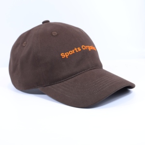 Gorra de Béisbol Deportiva y Formal de 6 Paneles, Ajustable, con Logotipo Personalizado Bordado, para Uso Diario, Color Marrón, de Algodón, Estilo Dad Hat - Product Image 3
