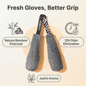 LEGREEN <span class=keywords><strong>Deodorante</strong></span> per Guanti da Boxe, <span class=keywords><strong>Elimina</strong></span> <span class=keywords><strong>Odori</strong></span> per Guanti Sportivi, Assorbitore di Umidità, Confezione di Carbone di Bambù ad Alta Efficienza - Product Image 4