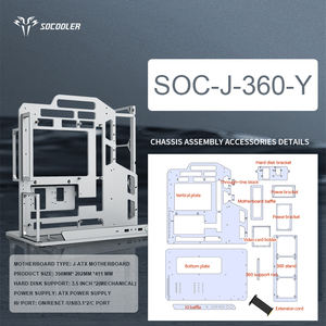 Gabinete de PC Socooler SOC-J 2025 de Torre Media, Compra por Impulsión, Compatible con GPU RTX <span class=keywords><strong>4070</strong></span> <span class=keywords><strong>Ti</strong></span>, Usado - Product Image 6