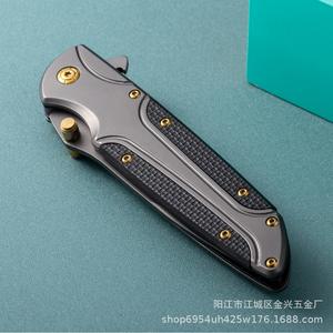 Couteau pliant tactique de haute dureté pour le camping, la survie et l'EDC, couteau de poche multi-outils en acier inoxydable pour l'extérieur, dropshipping Shopify - Product Image 2