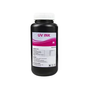 Inchiostro uv di alta qualità led soft hard UV ink per stampante Epson xp600 R1390 L1800 L805 DX8 DX7 DX5 TX800