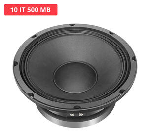 Altavoz de Medios y Bajos de 10 Pulgadas y 1000W, Bobina de Voz de 3 Pulgadas, Sensibilidad de 97dB, Construcción de Aluminio Fundido, Portátil - Product Image 1