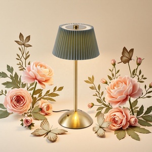 Customizable Metal Farmhouse Design LED Battery Operated <strong>Touch</strong> Control Portable <strong>Bedside</strong> Table <strong>Lamp</strong> for Wedding Home Party - Product Image 3