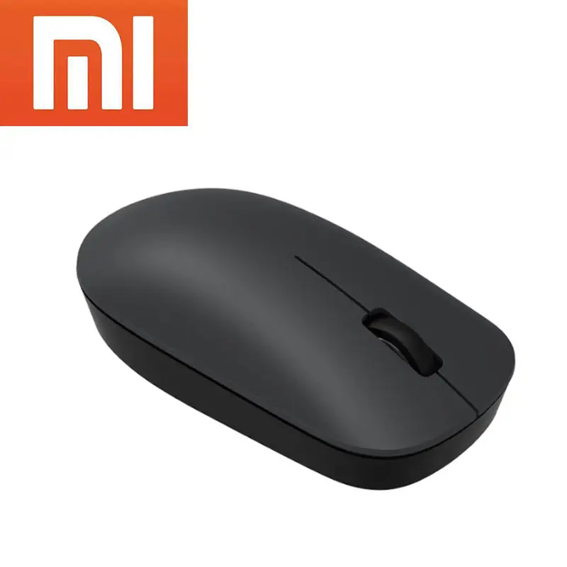 Orijinal Xiaomi kablosuz fare Lite 1200DPI 2.4Ghz optik fare Mini taşınabilir fare Macbook Mi dizüstü dizüstü