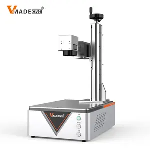 50W Fiber Laser Marking Machine with Rotary