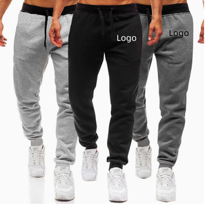<span class=keywords><strong>Pantaloni</strong></span> Sportivi Casual da <span class=keywords><strong>Uomo</strong></span> con Fascia in Vita Nera, Design Personalizzato, per Jogging, Attività all'Aperto e al Chiuso, Vendita all'Ingrosso - Product Image 1