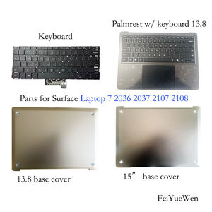 Coque inférieure d'origine neuve pour <span class=keywords><strong>Microsoft</strong></span> <span class=keywords><strong>Surface</strong></span> Laptop 7 13.8 2036 2107 15 2037 2108, pièces de rechange pour ordinateur portable - Product Image 3