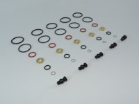 Los precios más baratos 5x Kit de reparación de sello de inyector para VW TRANSPORTER 1,9 2,5 CHOICE1/2 03-09 T5 TDI