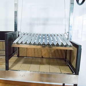 HDL24 Barbecue Argentin Autonome au Charbon avec Rôtissoire, Gril Parrilla, Brasero Argentin - Product Image 3