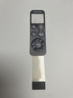 Clavier à membrane flexible émettant de la lumière TouchGoal TH-MS-02 pour équipement de télécommunication - Fonctionnement à -20°C +80°C