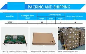 Carte d'interface Gpon Olt à 8 ports de bonne qualité Carte de service GPBD B + C + C ++ pour MA5600T MA5603T MA5608T