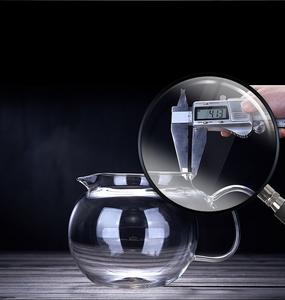 Tetera de 650 ml para Té Helado, Personalizada, de Vidrio Transparente Resistente al Calor, con Infusor de Té Suelto Extraíble - Product Image 5