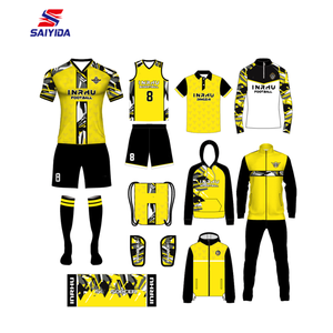 Custom logo klassieke stijl complete voetbaltenues OEM-service voor teamtraining - Product Image 6