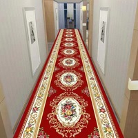 Bestseller Luxus maschinell hergestelltes Polyester wasserdichter rutsch fester Teppich Teppich Lang geformte Blumen Haustür Übung Camping