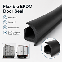 Joint d'étanchéité en caoutchouc EPDM pour porte de camion conteneur de fret, résistant aux intempéries et anti-fuite, pour conteneurs 20ft et 40ft
