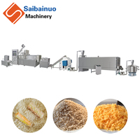 500-800 kg/h miettes de pain panko japonaises faisant des machines d'extrudeuse ligne de production d'usine de fabrication