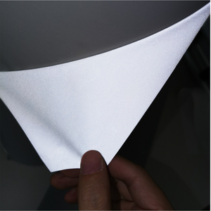 <span class=keywords><strong>Film</strong></span> de transfert de chaleur réfléchissant pour vêtements de sécurité Sportswear TPU argent réfléchissant HTV (colle blanche) matériau réfléchissant en silicone - Product Image 3
