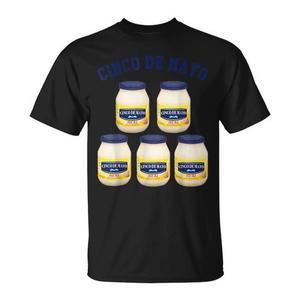 T-shirt Cinco De Mayo con 5 barattoli di maionese per promozioni e celebrazioni - Product Image 1
